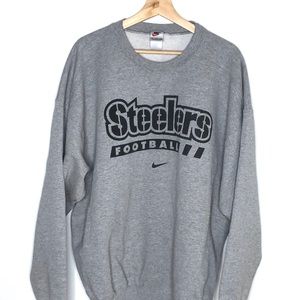 Nike Steelers Football Vintage Crewneck Sweater